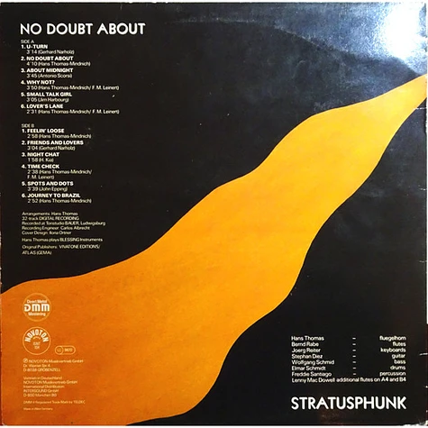 Stratusphunk - No Doubt About