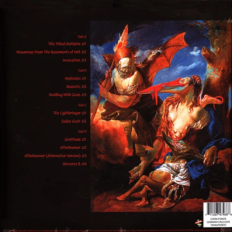 Killing Joke - Hosannas From The Basements Of Hell Transparent Vinyl Edition