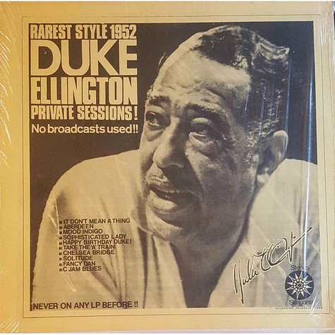 Duke Ellington - Rarest Style 1952 - Private Sessions !