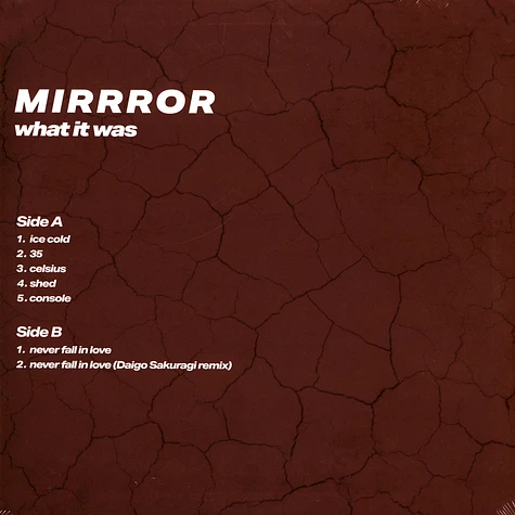 Mirror - What It Was