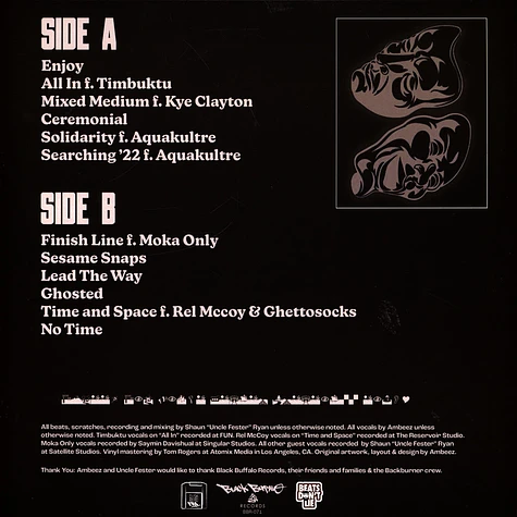 Ambeez X Uncle Fester - Enjoy Black Vinyl Edition
