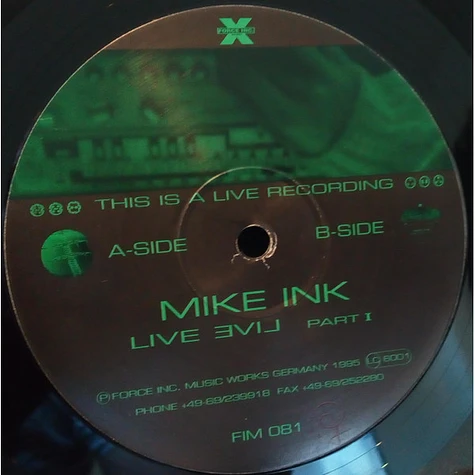Mike Ink - Live Evil Part I
