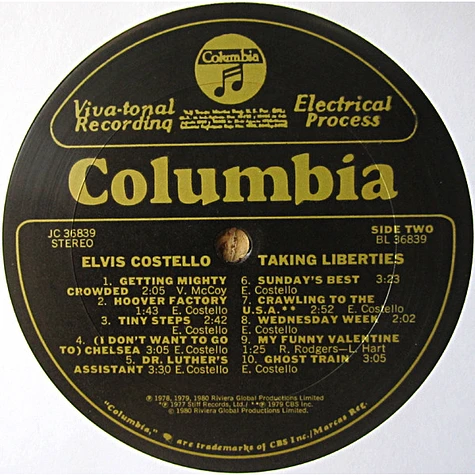 Elvis Costello - Taking Liberties