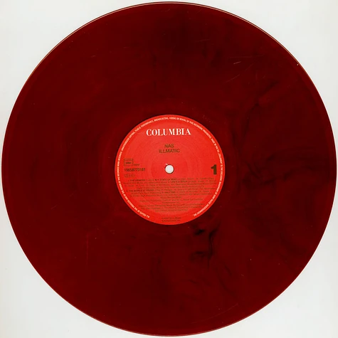 Nas - Illmatic Red Marbled Vinyl Edition