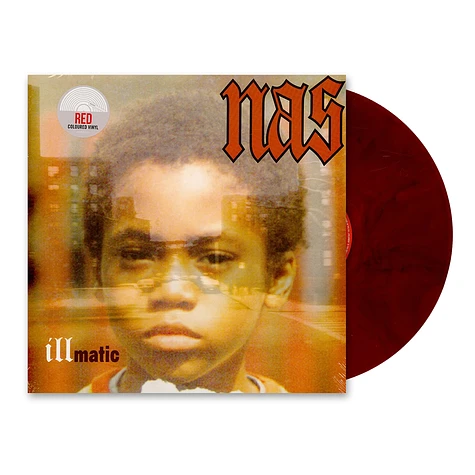 Nas - Illmatic Red Marbled Vinyl Edition