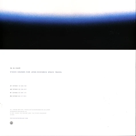36 / Zake - Stasis Sounds For Long Distance Space Travel I Clear Vinyl Edition