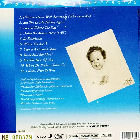Whitney Houston - Whitney SACD Edition