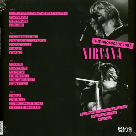 Nirvana - The Broadcast 1991 - Paramount Theatre Seattle