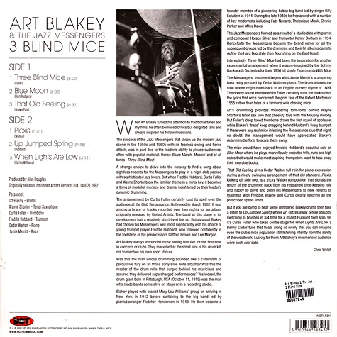 Art Blakey & The Jazz Messengers - 3 Blind Mice