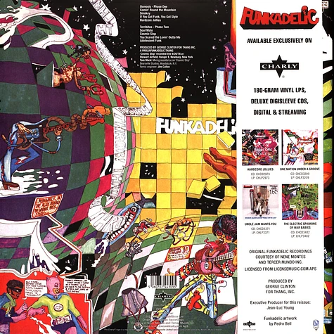Funkadelic - Hardcore Jollies Black Vinyl Edition