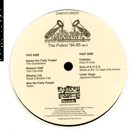 V.A. - Mixture - The Potion 94-95 Volume 3