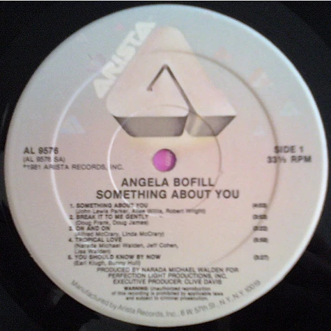 Angela Bofill - Something About You