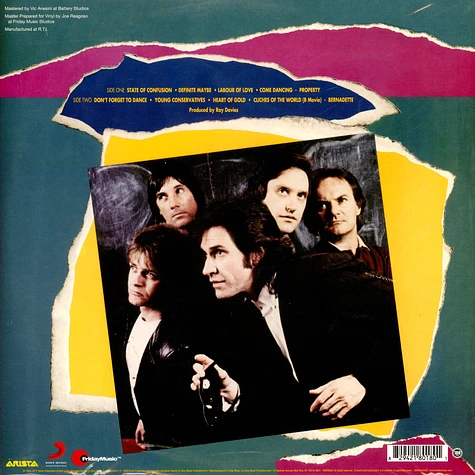 The Kinks - State Of Confusion Blue Vinyl Edition