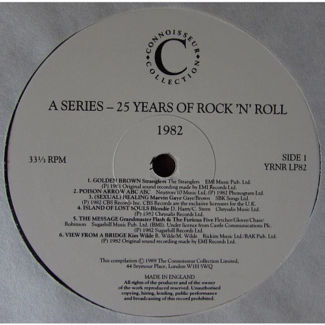 V.A. - 25 Years Of Rock 'N' Roll 1982
