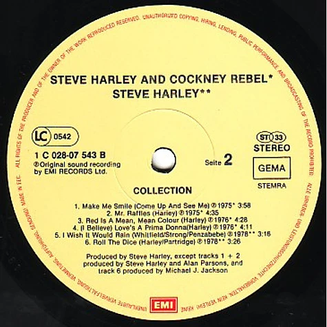 Steve Harley & Cockney Rebel / Cockney Rebel - Collection