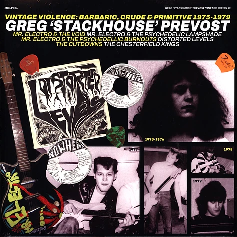 Greg 'Stackhouse' Prevost - Vintage Violence: Barbaric, Crude&Primitive 1975-1979