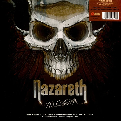 Nazareth - Live From London 10th June 1985 Numbered Gold Vinyl Edition