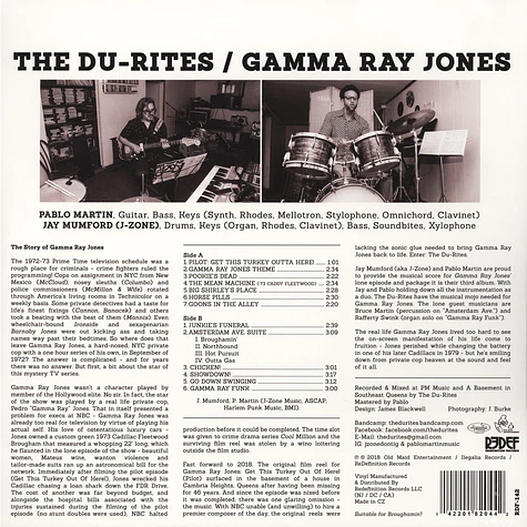 The Du-Rites - Gamma Ray Jones - Music From The Lost Television Series