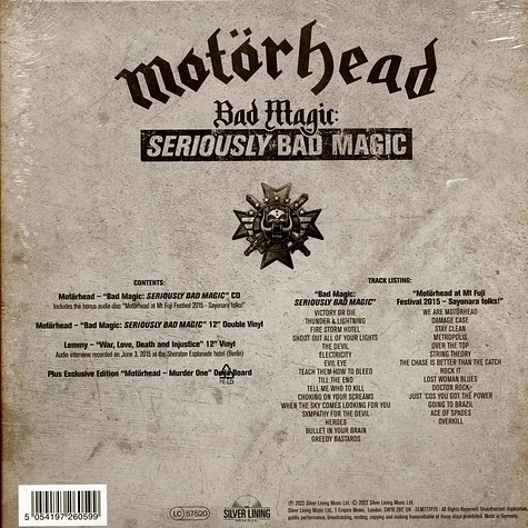 Motörhead - Bad Magic: Seriously Bad Magic Boxset