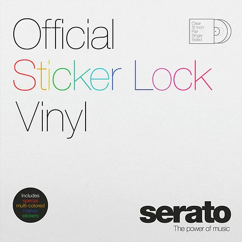 Serato - Sticker Lock 2x12