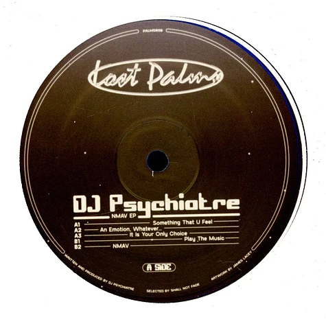 DJ Psychiatre - Nmav Ep Blue Vinyl Edition