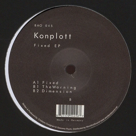Konplott - Fixed EP