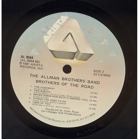 The Allman Brothers Band - Brothers Of The Road