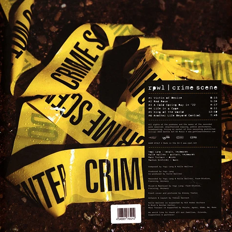 RPWL - Crime Scene Blue Vinyl Edition