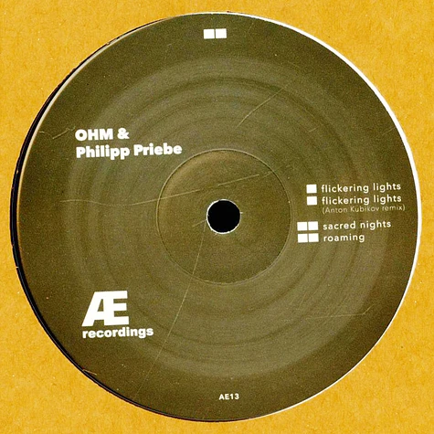Ohm / Philipp Priebe - Flickering Lights Anton Kubikov Remix