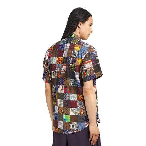 Beams Plus - Adventure Shirt II Polyester Dobby Patchwork Print