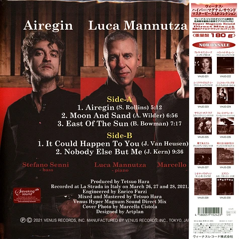 Luca Mannutza Trio - Airegin