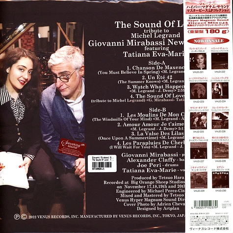 Giovanni Mirabassi New York Trio Feat. Tatiana Eva-Marie - The Sound Of Love: Tribute To Michel Legrand