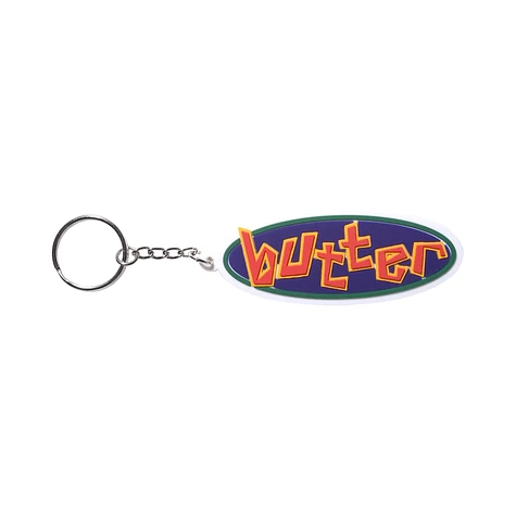 Butter Goods - Scattered Rubber Keychain