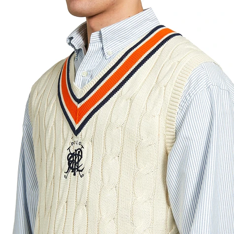 Polo Ralph Lauren - Sleeveless Vest (Fawn Grey Heather)