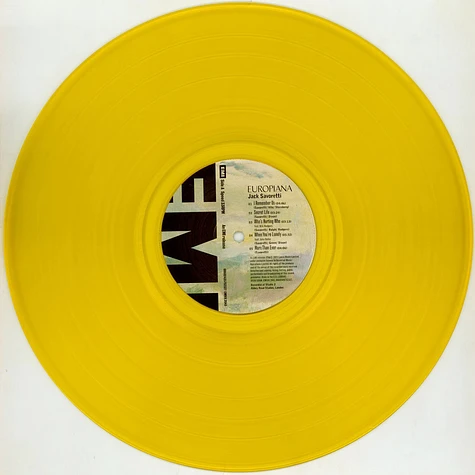 Jack Savoretti - Europiana Limited Yellow Vinyl Edition