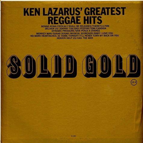 Ken Lazarus - Ken Lazarus' Greatest Hits