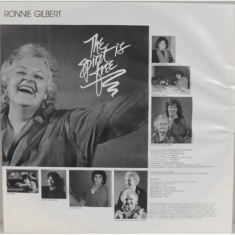 Ronnie Gilbert - The Spirit Is Free