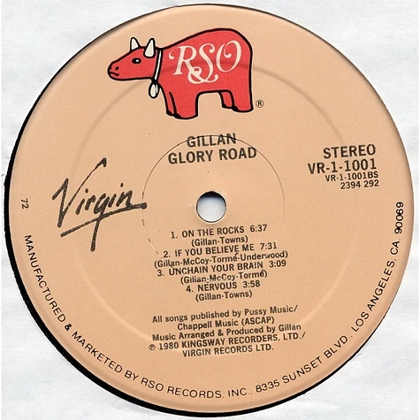 Gillan - Glory Road