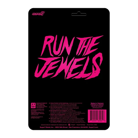 Run The Jewels - Dangerous Killer Mike And El-P 2-Pack - ReAction Figures