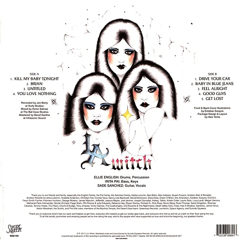 L.A. Witch - L.A. Witch Coke Bottle Green Vinyl Edition