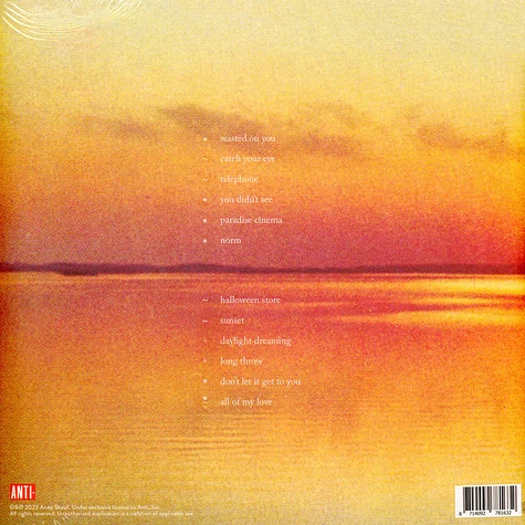 Andy Shauf - Norm Eco-Mis Colored Vinyl Edition