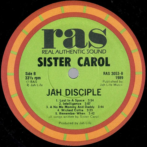 Sister Carol - Jah Disciple