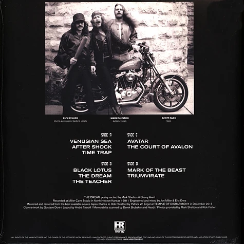 Manilla Road - Dreams Of Eschaton Black Vinyl Edition