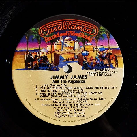 Jimmy James & The Vagabonds - Life
