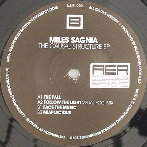 Miles Sagnia - The Causal Structure EP