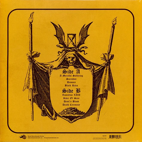 1782 - Clamor Luciferi Black Vinyl Edition