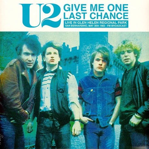 U2 - Give Me One Last Chance: Live In Glen Helen Regional Park San Bernardino 1983 Black Vinyl Edition