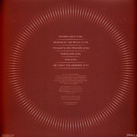 Stoned Jesus - Father Light White Vinyl Edition