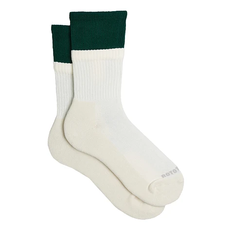 RoToTo - Organic Cotton Double Layer Crew Socks