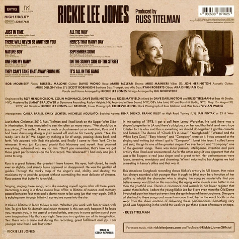 Rickie Lee Jones - Pieces Of Treasure